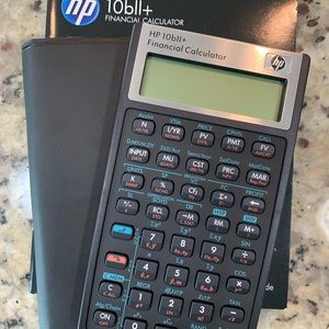 HP 10bII+ NW239AA 12 Digit Financial Calculator